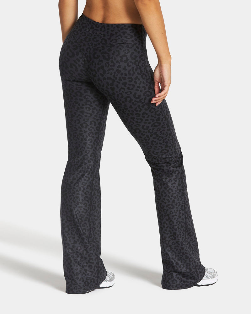 Allrounder Flared Leggings Tall "Leo Schwarz"