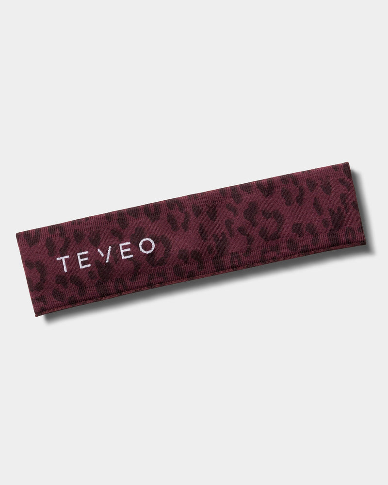 Contrastline Haarband "Leo Merlot"