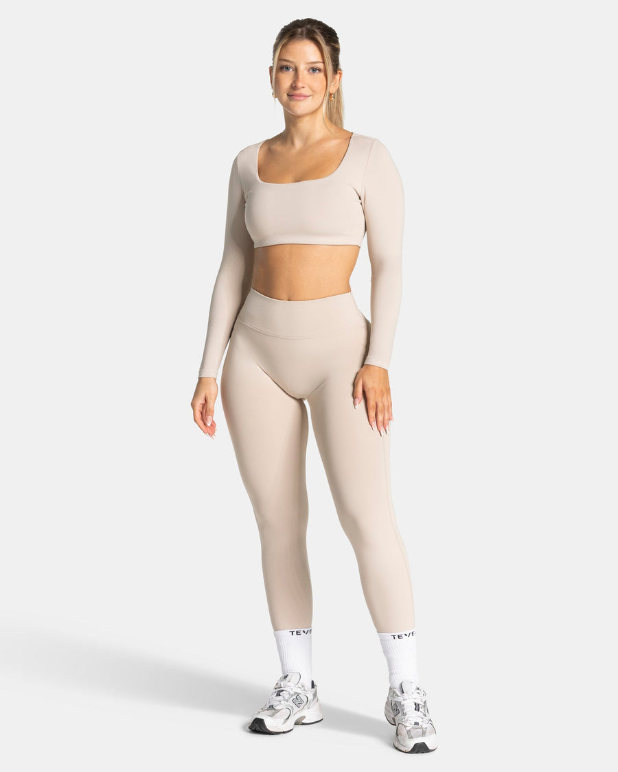 Allrounder Cropped Longsleeve "Cream"