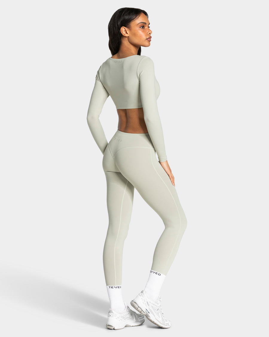 Allrounder Cropped Longsleeve "Pistachio"