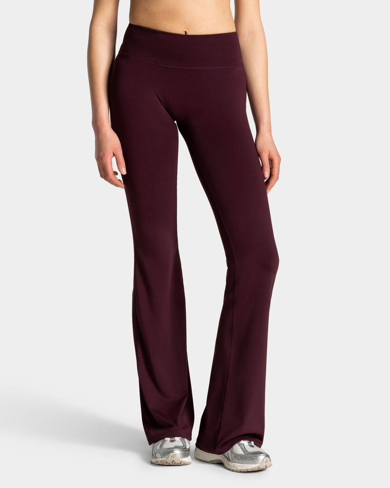 Allrounder Flared Leggings Tall "Merlot"