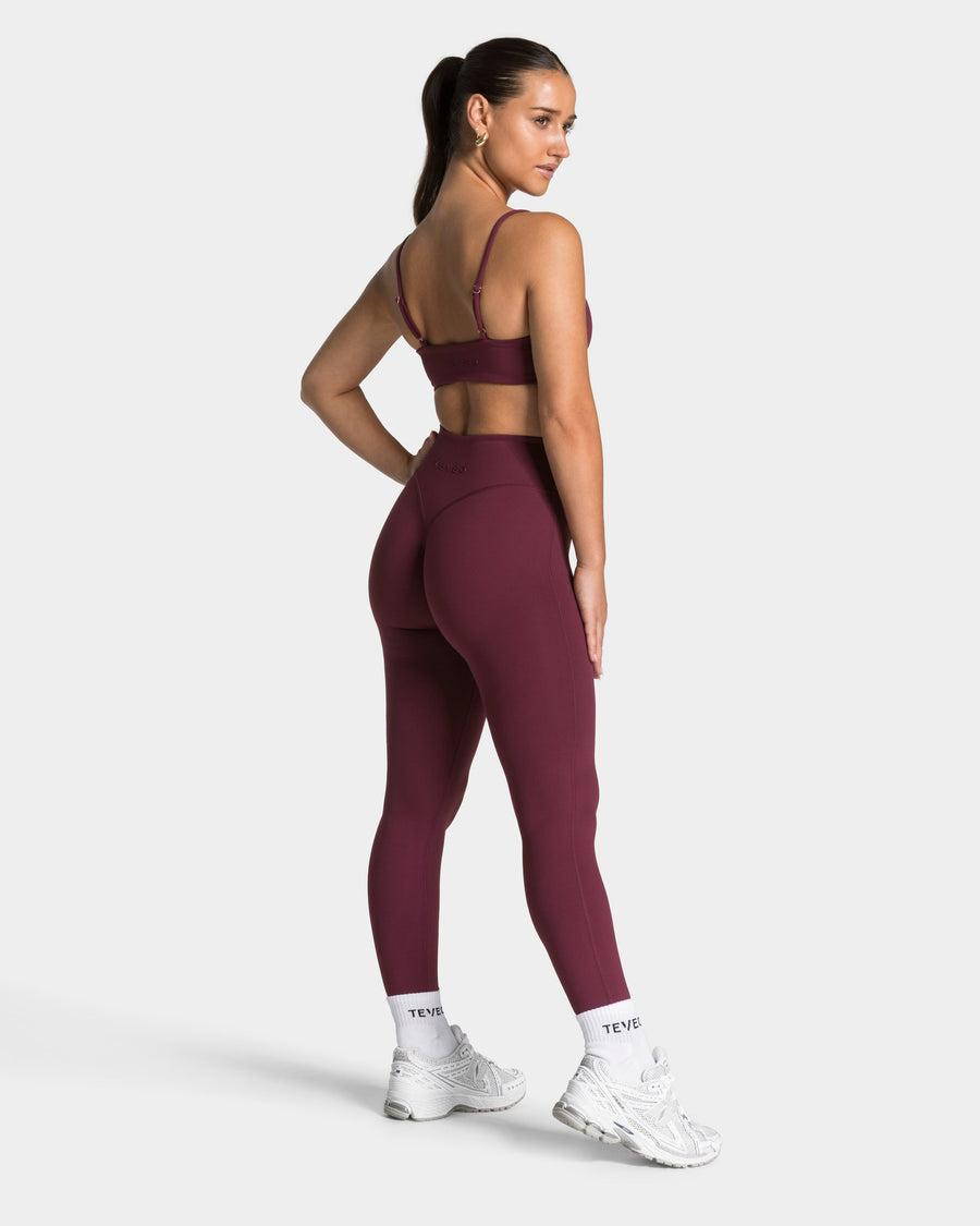 Allrounder Leggings "Pflaume"
