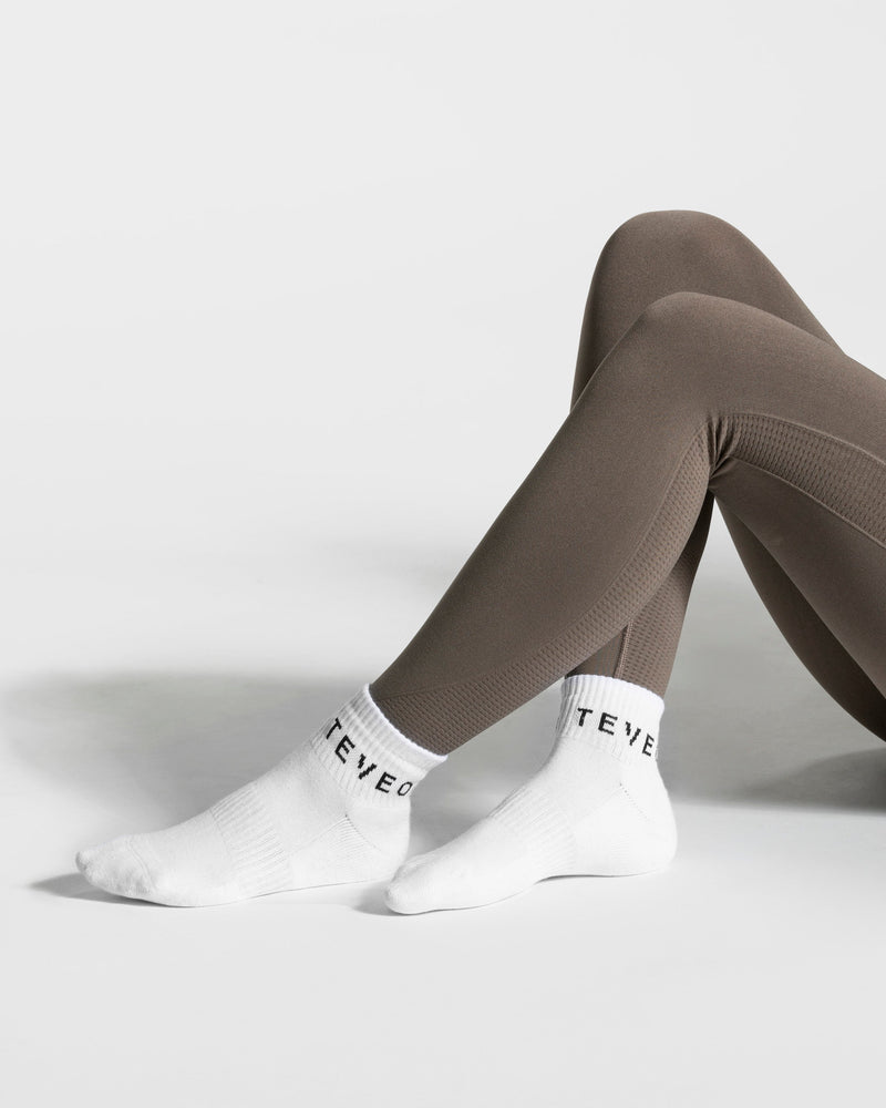 Ankle Socken (2er-Pack) "Weiß"