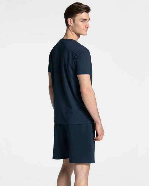 Arrival Fitted T-Shirt "Dunkelblau"