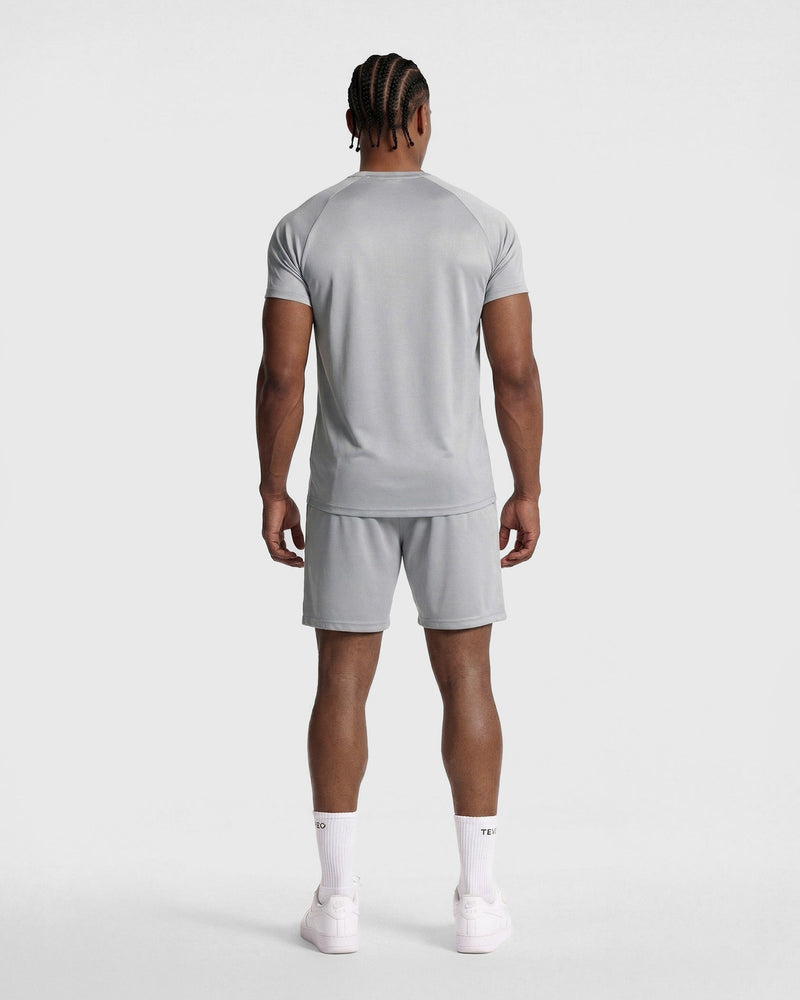 Baseline Mesh Shorts "Hellgrau"