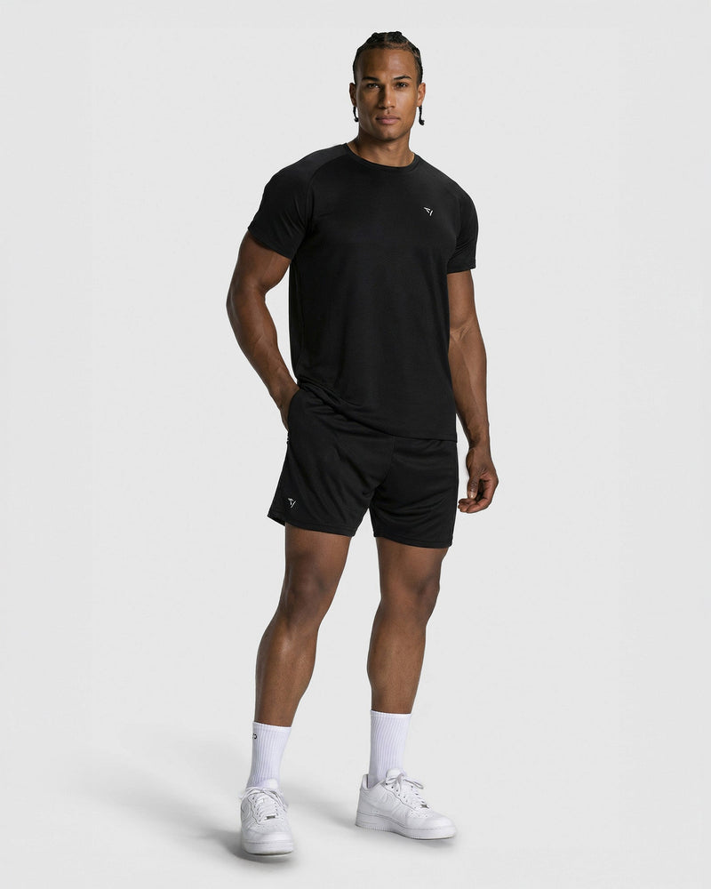 Baseline Mesh Shorts "Schwarz"