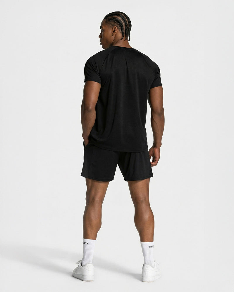 Baseline Mesh T-Shirt "Schwarz"