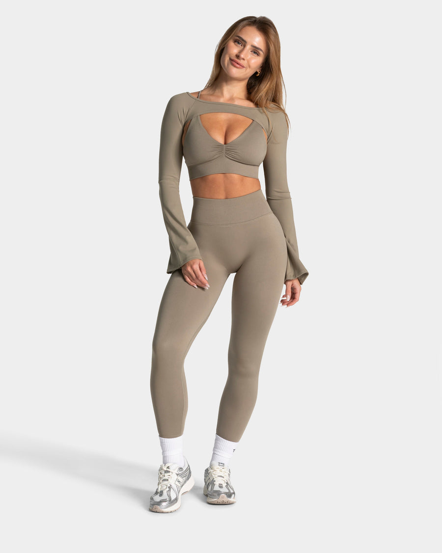 Charming Pro Lifted Scrunch Leggings "Khaki"