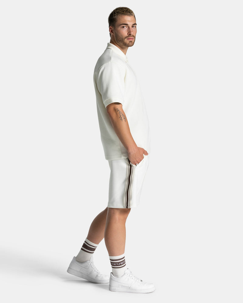 Club Socken (2er-Pack) "Off White - Espresso"