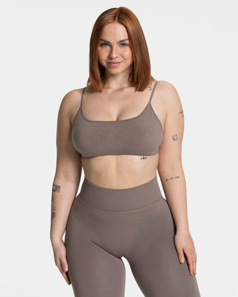 Femme Backless Bh "Mokka"