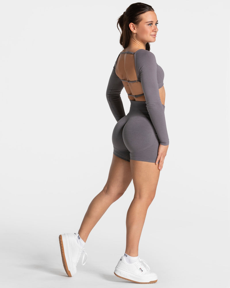 Femme Sculpt Scrunch Shorts "Graphit"