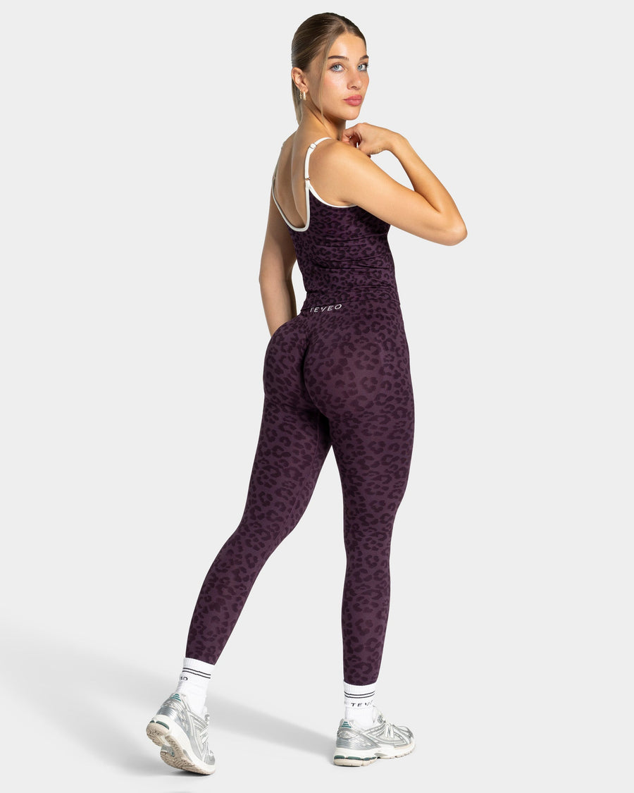 Contrastline Cami Top "Leo Blackberry"