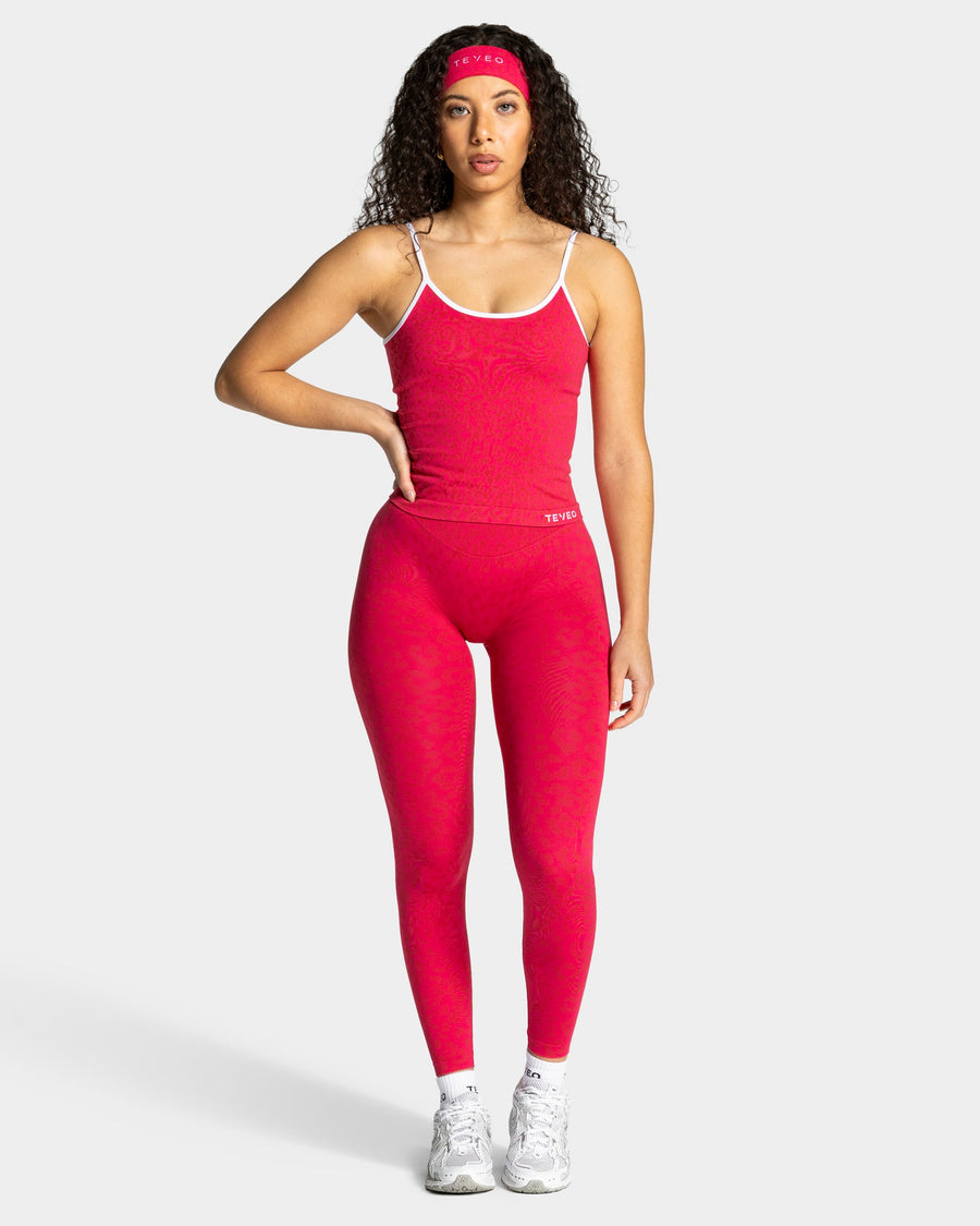 Contrastline Leggings "Leo Berry"