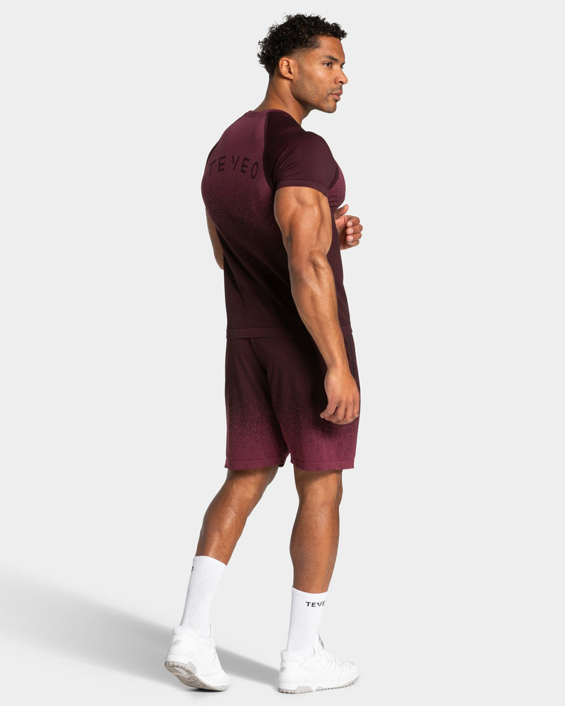 Lift Seamless Shorts "Merlot"