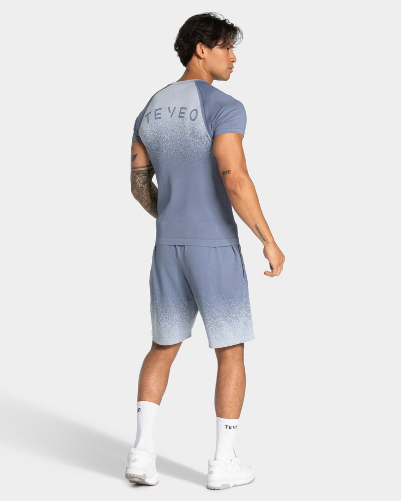 Lift Seamless Shorts "Stahlblau"