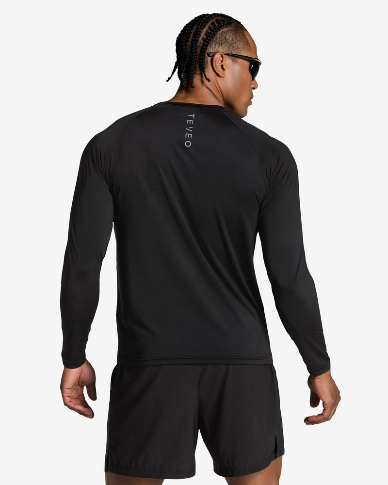 END Running Longsleeve "Schwarz"