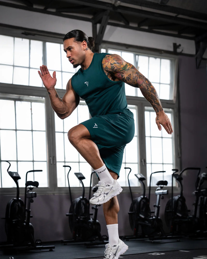 Lift Seamless Tank "Teal"