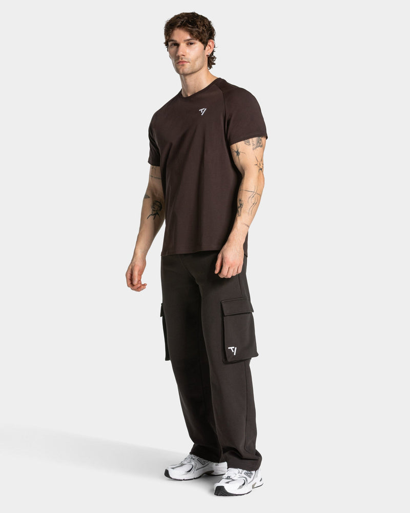 Lift Wide Leg Cargo Jogger "Dark Chocolate"