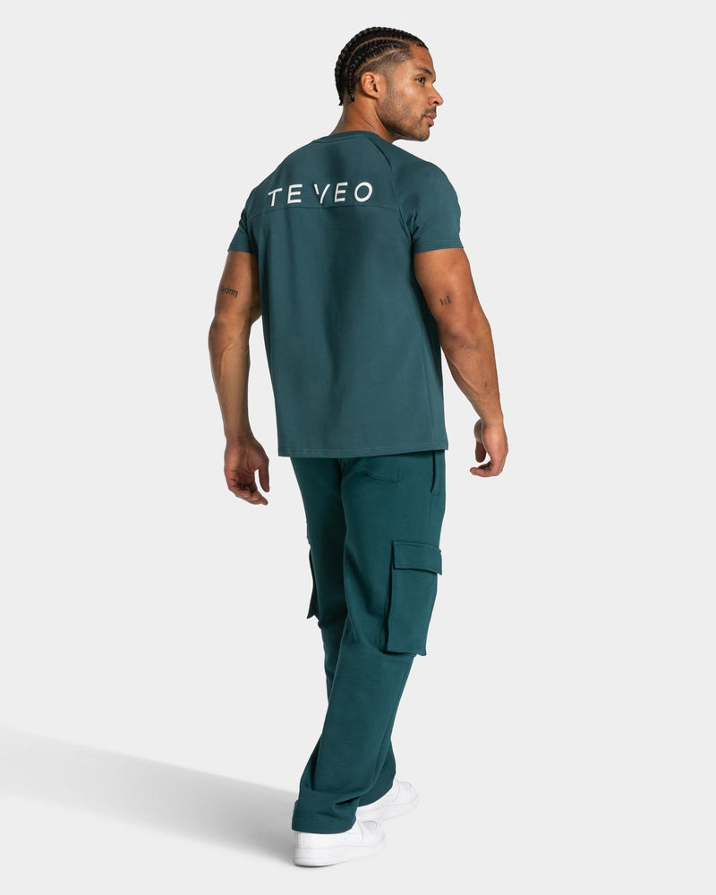 Lift Wide Leg Cargo Jogger "Teal"