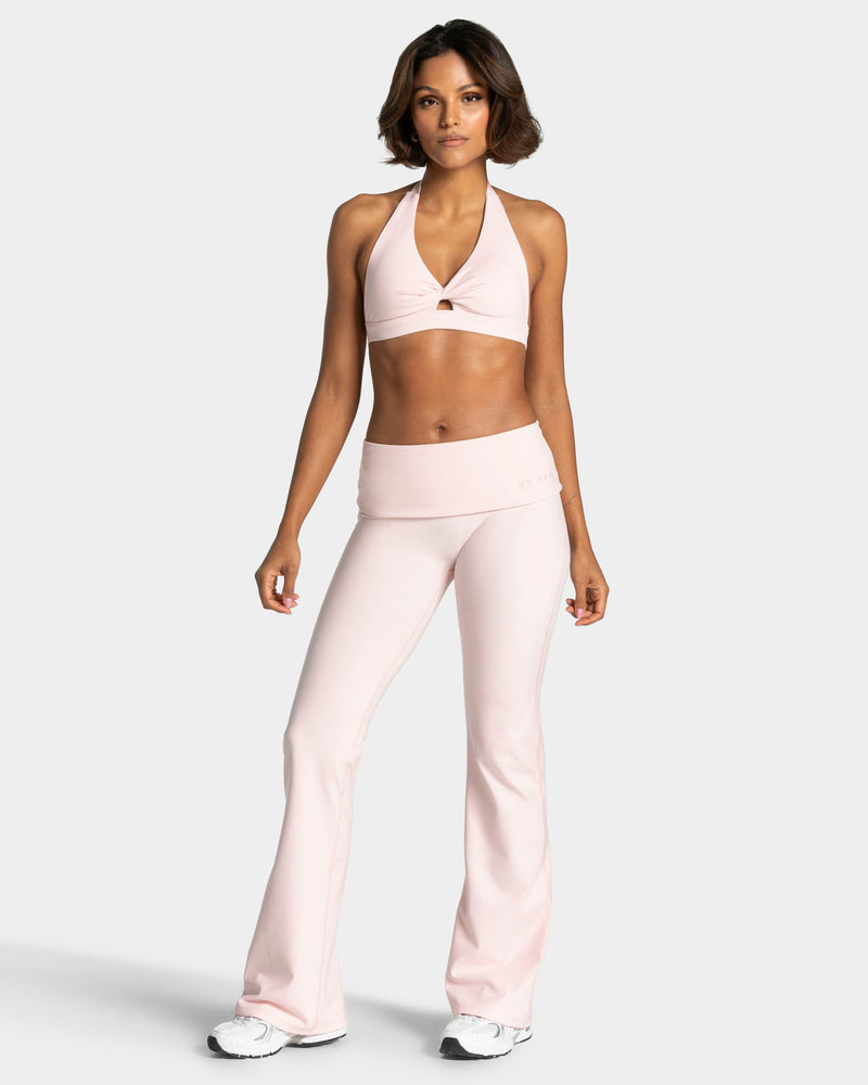 Mellow Fold Over Flared Leggings Regular "Blossom"