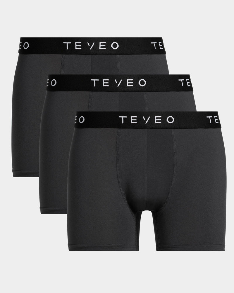Performance Boxershorts (3er-Pack) "Graphit"