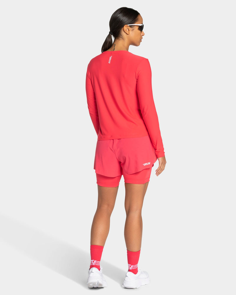 RUN 2in1 Shorts 8 Inch "Melon"