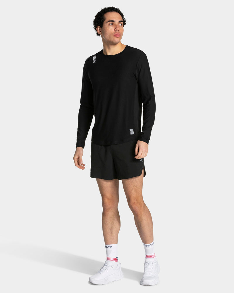 RUN Longsleeve "Schwarz"