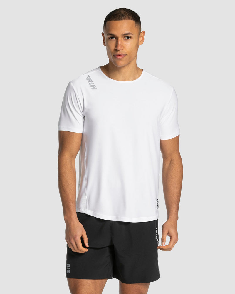 RUN T-Shirt "Weiß"