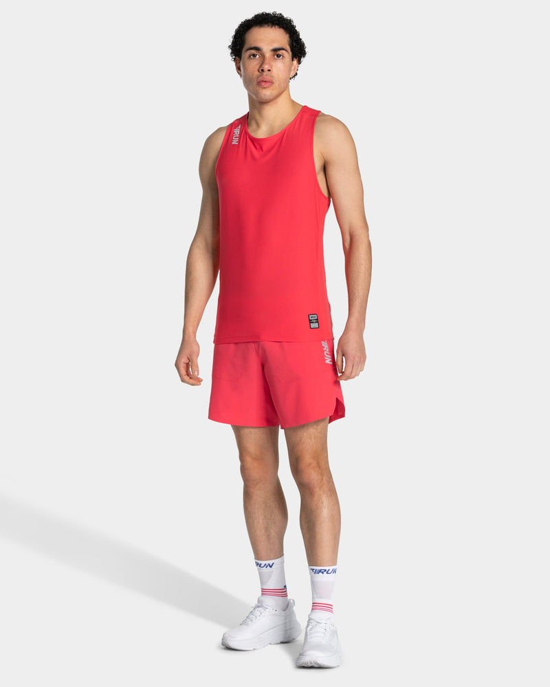 RUN Shorts 7 Inch "Melon"