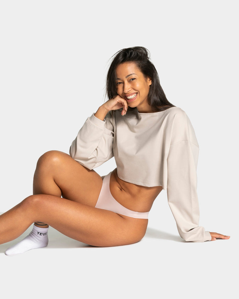 Seamless Ultralight Tanga (5er-Pack) "Greige"