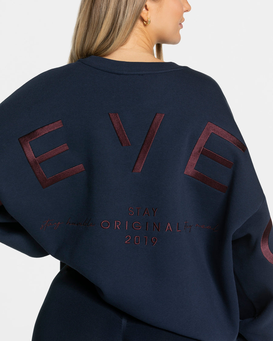 Signature Oversized Sweater "Midnight"