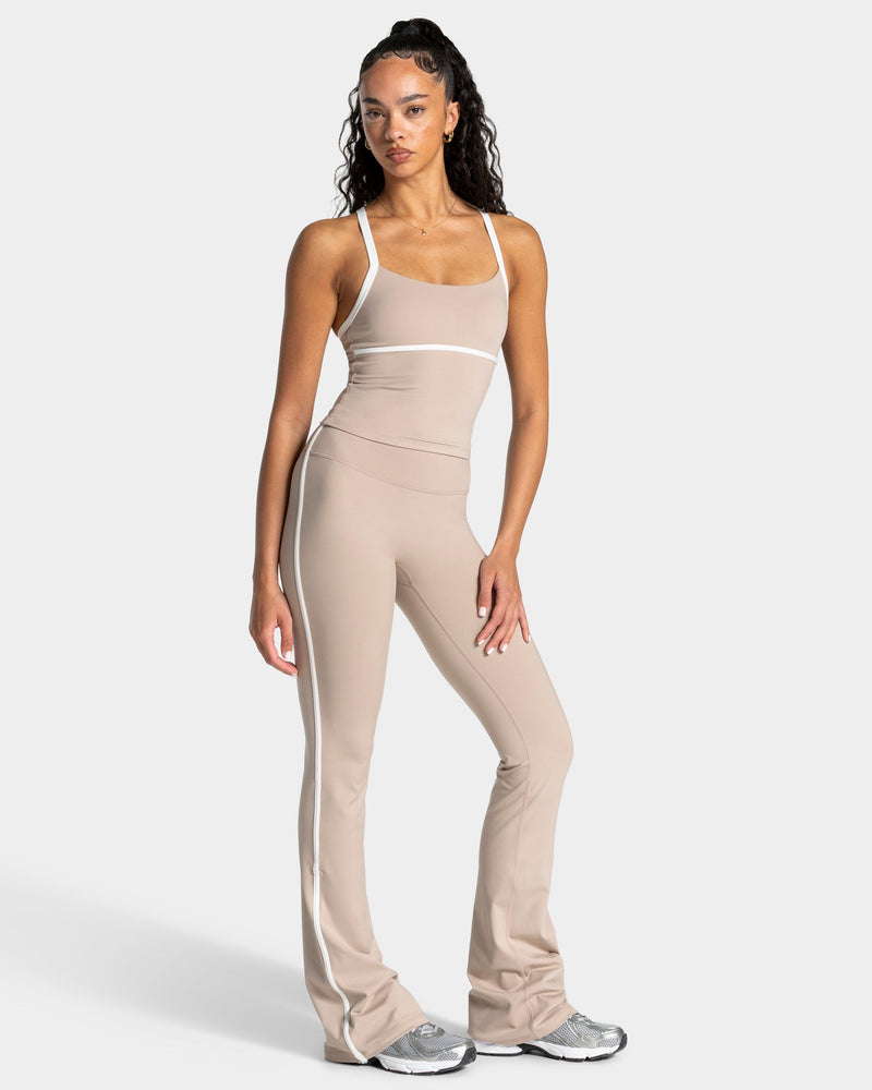 Soft Flared Leggings Tall "Cappuccino"