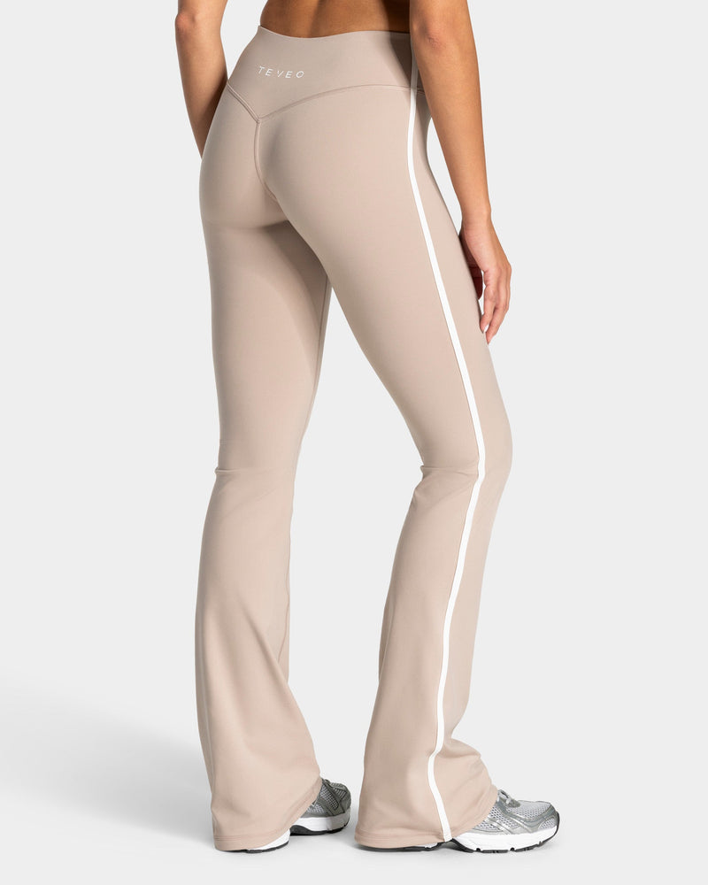 Soft Flared Leggings Tall "Cappuccino"