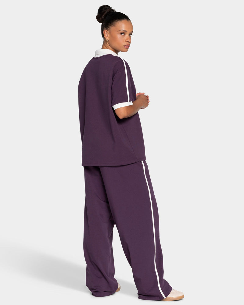 Soft Wide Leg Jogger Tall "Blackberry"