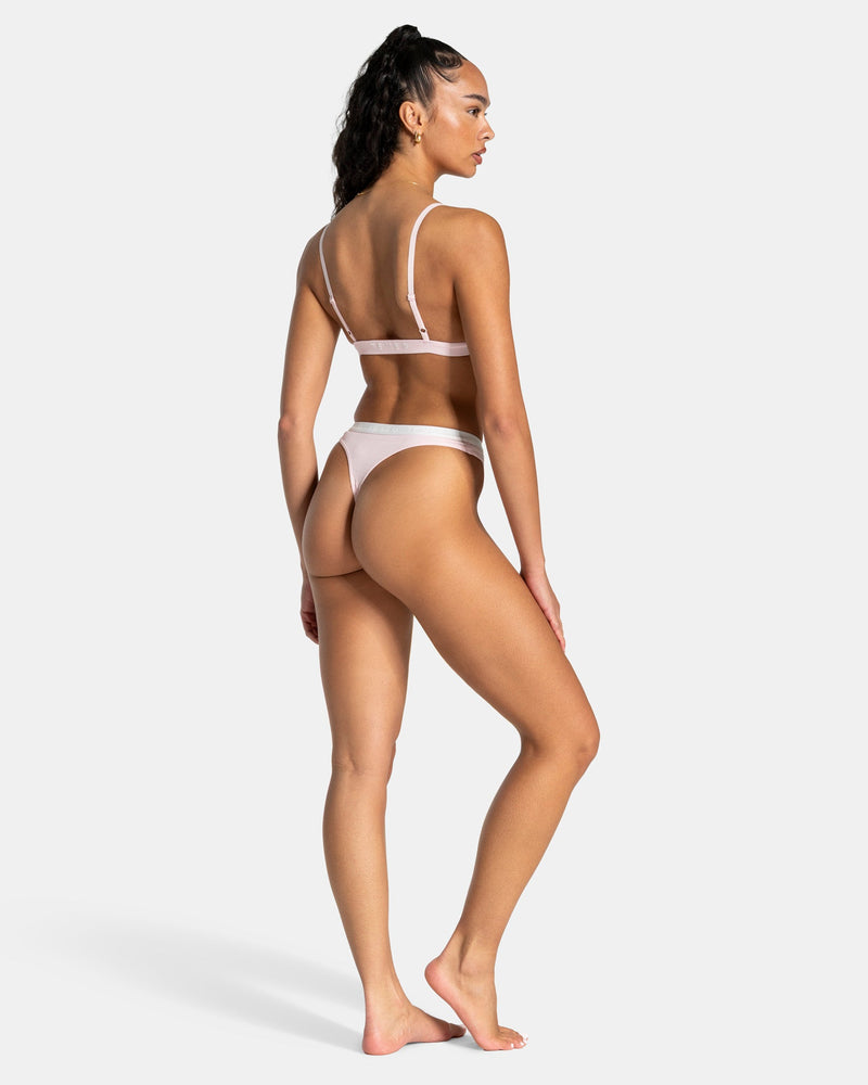 Soft Ribbed Tanga "Blossom"