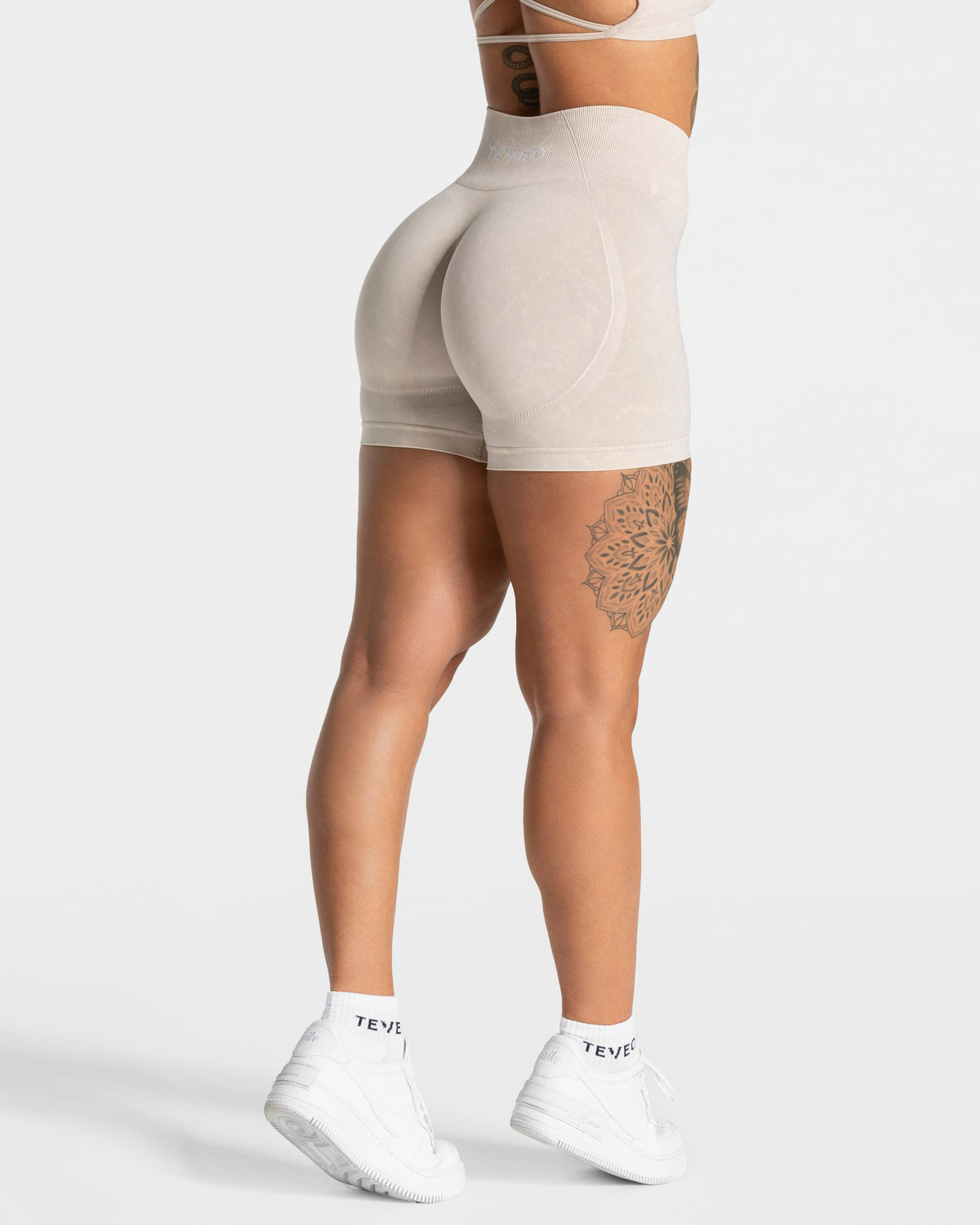Acid Covert Scrunch Shorts  "Sand"