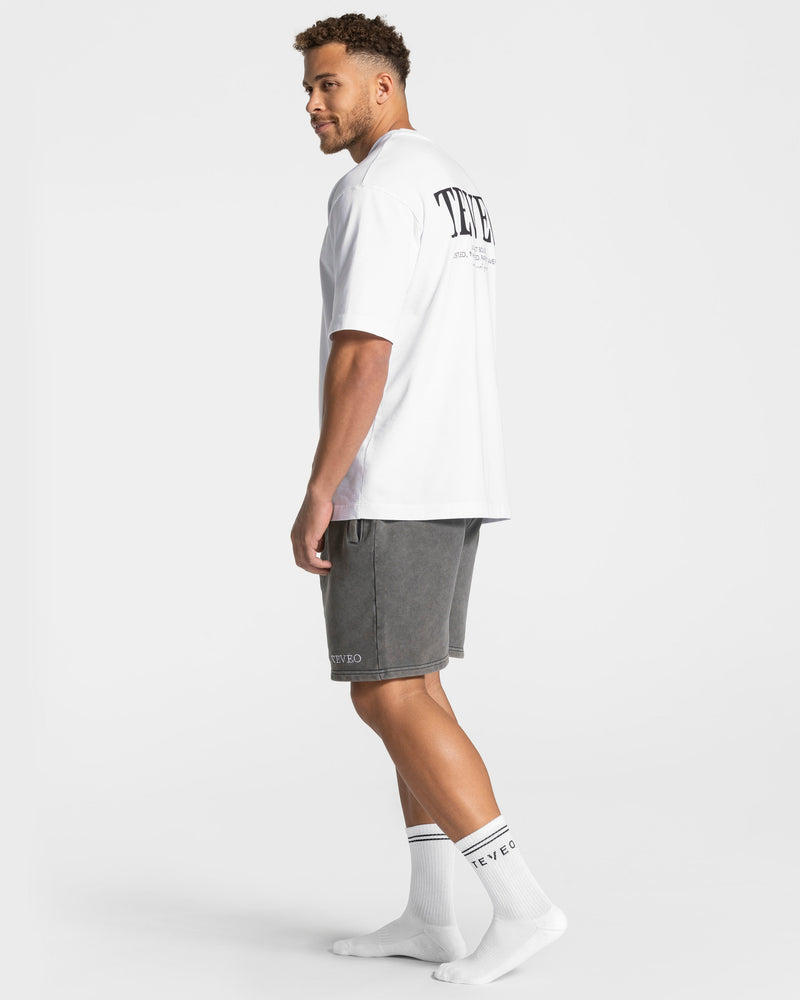 Crew Socken (2er-Pack) "Weiß"