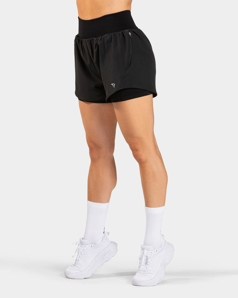 END Running Socken (2er-Pack) "Weiß - Schwarz"