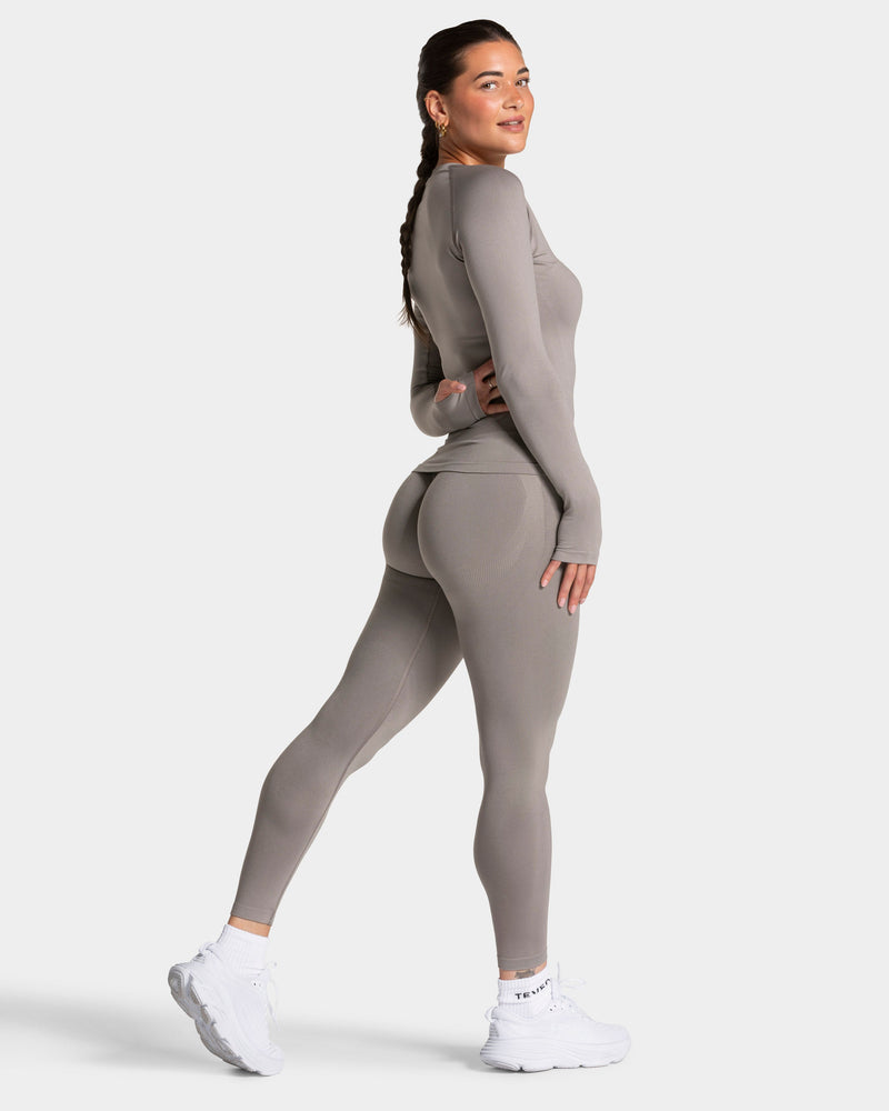 END Running Sculpt Scrunch Leggings "Smoke"