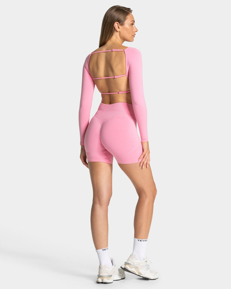 Femme Sculpt Scrunch Shorts "Pink"