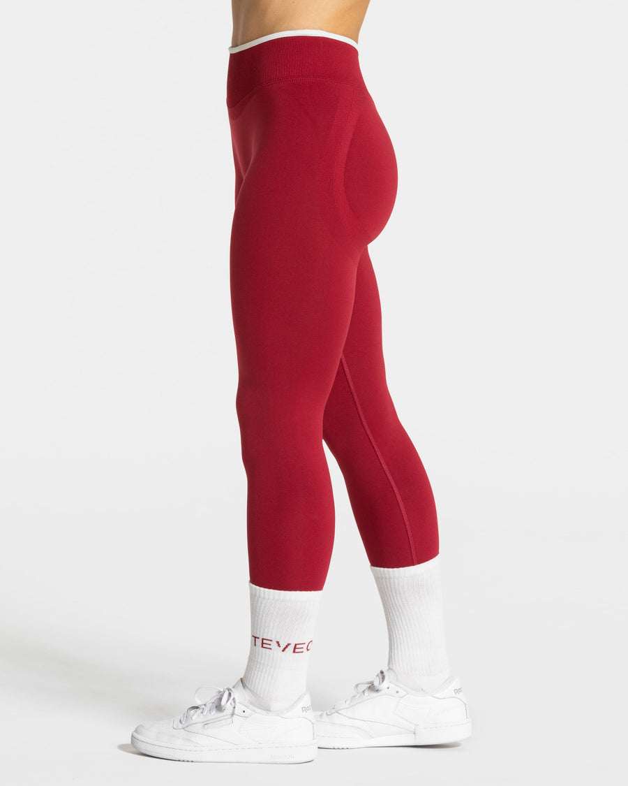 Contrastline Socken (2er-Pack) "Off White - Cherry"