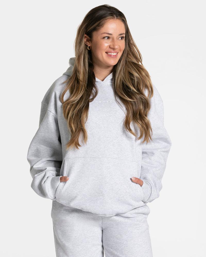 RI’VAIV Oversized Hoodie "Hellgrau"