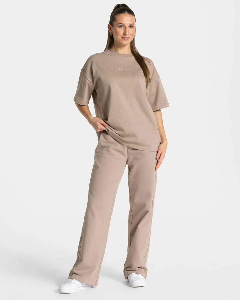 RI’VAIV Oversized T-Shirt "Taupe"