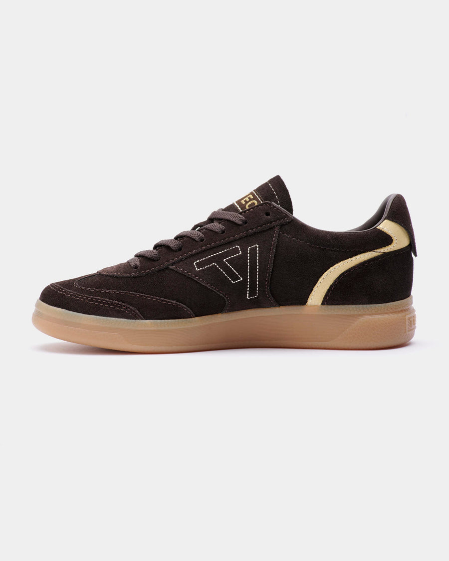 Classic Sneaker Women "Dark Chocolate - Butter Yellow"