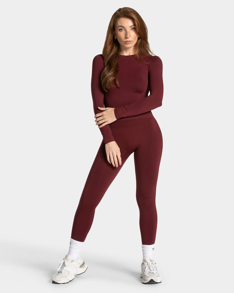 Timeless Pro Longsleeve "Weinrot"