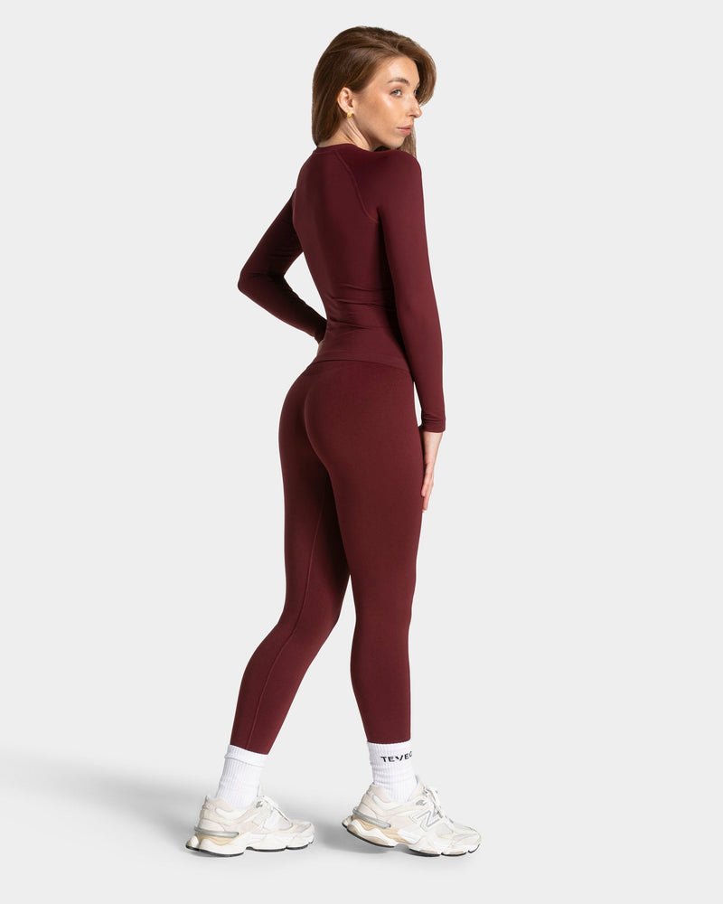 Timeless Pro Longsleeve "Weinrot"