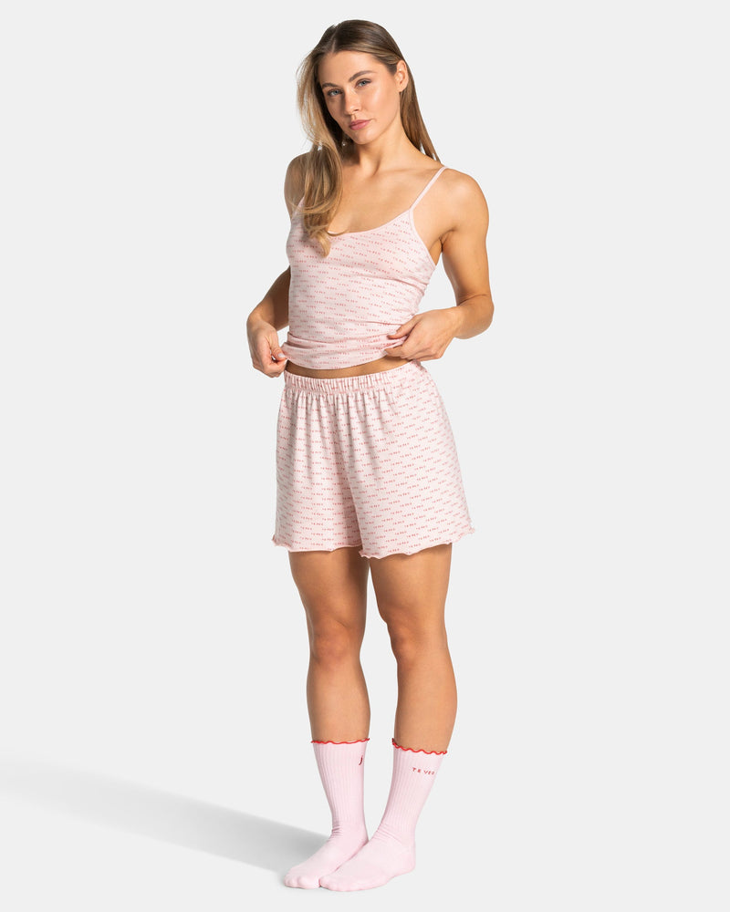 Valentine Cami Top "Chili - Rosa"