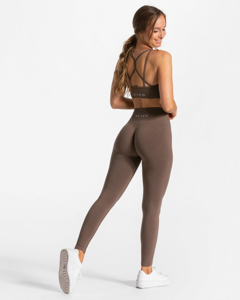 True Leggings "Braun"