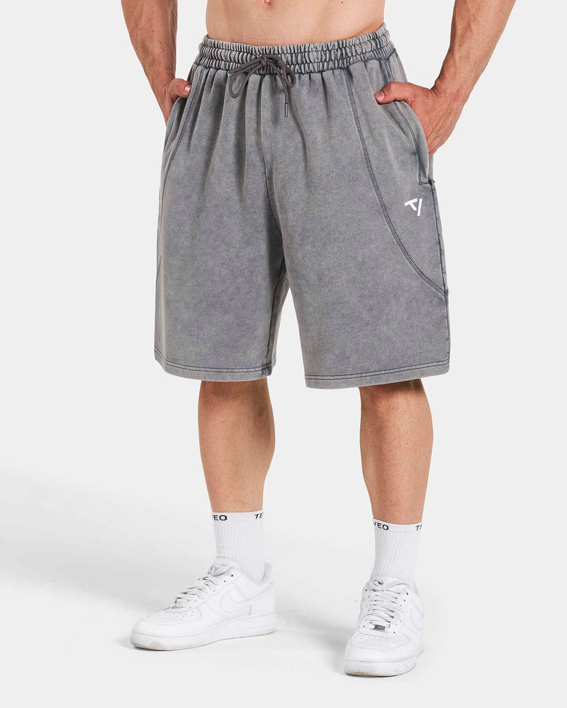 Legacy Lifting Oversized Shorts Acid Grey