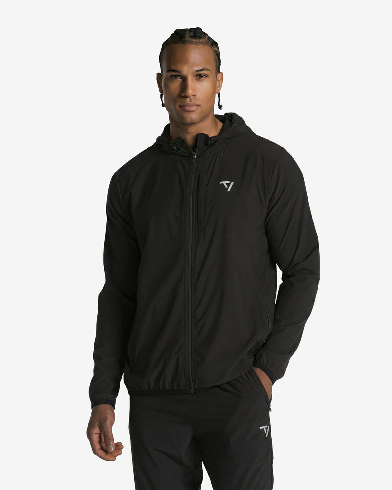 Pace Performance Jacke Schwarz